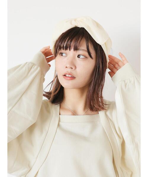 ehka sopo（エヘカソポ）の「シャカシャカターバン（その他ヘアアクセサリー・レディース・キナリ/ミント・F）」の2枚目の写真