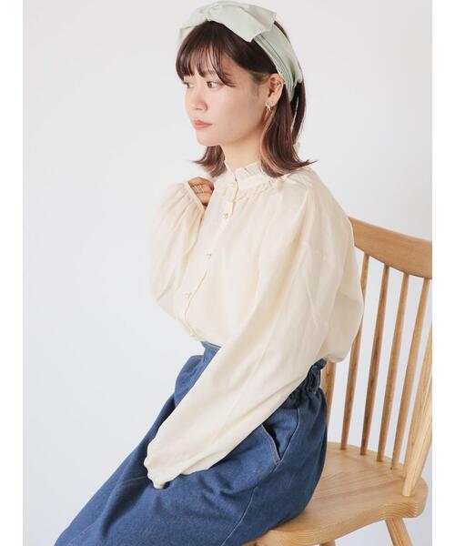 ehka sopo（エヘカソポ）の「シャカシャカターバン（その他ヘアアクセサリー・レディース・キナリ/ミント・F）」の12枚目の写真