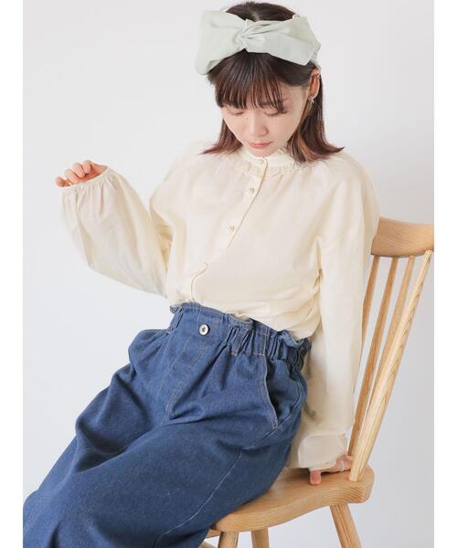 ehka sopo（エヘカソポ）の「シャカシャカターバン（その他ヘアアクセサリー・レディース・キナリ/ミント・F）」の13枚目の写真