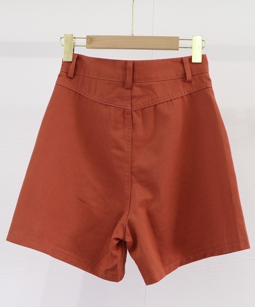 Miniministore(ミニミニストア)の「ハイウエスト カラーショートパンツ 韓国(チノパンツ・レディース・ダークグリーン/ピンク/ライトブルー/ブラック/オレンジ/ベージュ・L/S/M)」の19枚目の写真