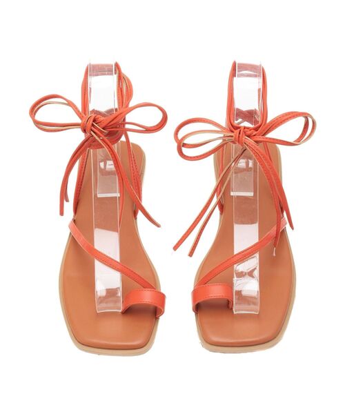 【セール】レースアップカラーシューズ（サンダル）｜Ungrid（アングリッド）