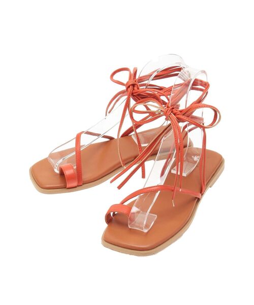 【セール】レースアップカラーシューズ（サンダル）｜Ungrid（アングリッド）