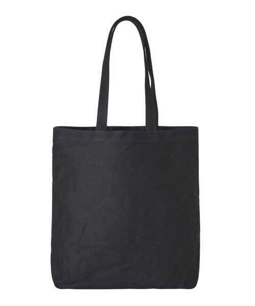 X-girl（エックスガール）の「GLITTER OVAL LOGO CANVAS TOTE BAG（トートバッグ・レディース・ブラック/ホワイト・ONE SIZE）」の6枚目の写真