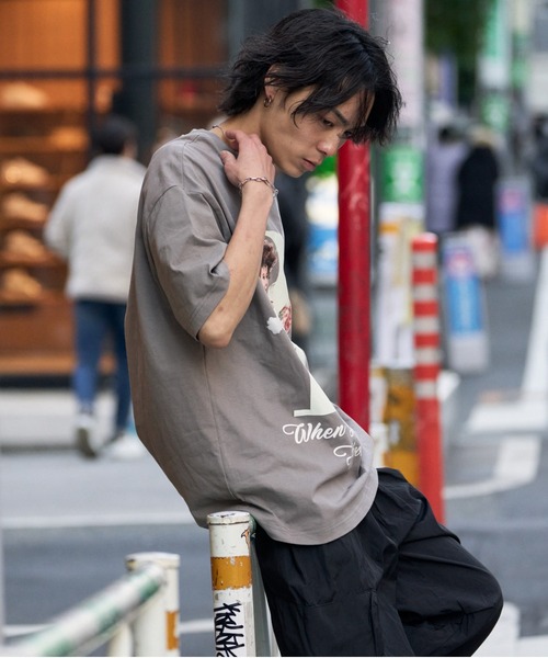 Good Riddance(グッドリダンス)の「<Good Riddanceコラボ>エンジェル デザイン フロントプリント 半袖Tシャツ(Tシャツ/カットソー・メンズ・ブラック/グレー・FREE)」の4枚目の写真