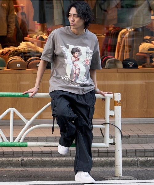 Good Riddance(グッドリダンス)の「<Good Riddanceコラボ>エンジェル デザイン フロントプリント 半袖Tシャツ(Tシャツ/カットソー・メンズ・ブラック/グレー・FREE)」の16枚目の写真