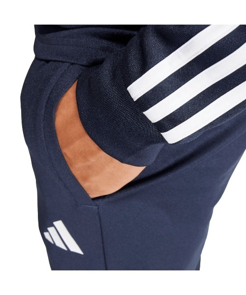 adidas（アディダス）の「アディダス adidas セレーノ AEROREADY カット スリーストライプス トラックスーツ(ジャージ上下)（ジャージ・メンズ・ブラック/ネイビー・S/M/L/LL/3L）」の14枚目の写真