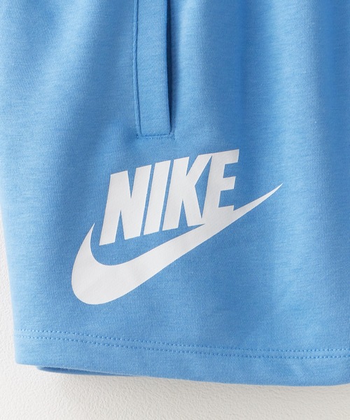 NIKE(ナイキ)の「NIKE/ナイキ NKN N NSW CLUB FT HBR SHORT ショーツ 夏服(スウェットパンツ・キッズ・ブラック/ヘザーグレー/ブルー・4/5/6/7)」の9枚目の写真