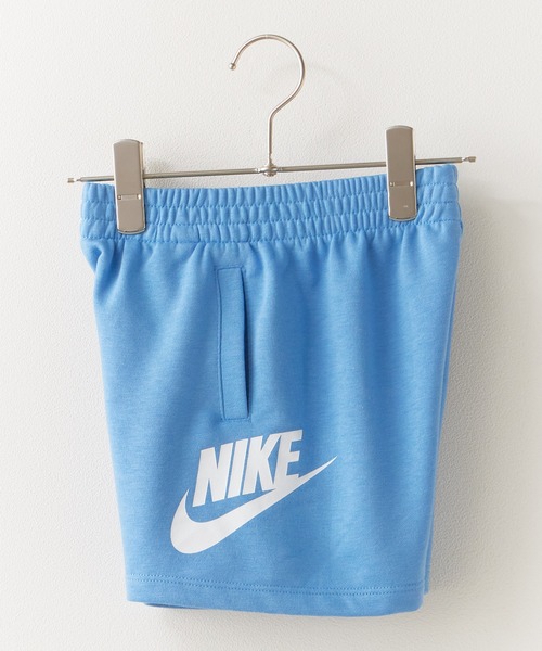 NIKE(ナイキ)の「NIKE/ナイキ NKN N NSW CLUB FT HBR SHORT ショーツ 夏服(スウェットパンツ・キッズ・ブラック/ヘザーグレー/ブルー・4/5/6/7)」の5枚目の写真