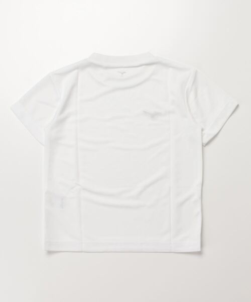 MIZUNO(ミズノ )の「ミズノ ナビドライTシャツ(半袖・丸首・ジュニア)(Tシャツ/カットソー・キッズ・ホワイト/ネイビー/ブラック・130cm/140cm/150cm/160cm)」の4枚目の写真