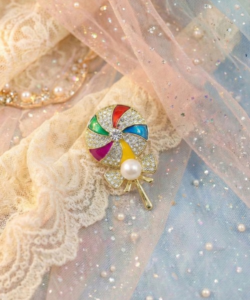 styiro（スタイロ）の「カワイイブローチ（ブローチ/コサージュ・レディース・その他4/その他5/その他3/その他2/その他1/その他6/その他7・FREE）」の4枚目の写真