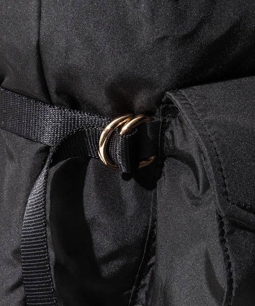 GANNI(ガニー)の「GANNI Recycled Tech Backpack ガニー リサイクル テック バックパック(バックパック/リュック・レディース・ブラック・FREE)」の8枚目の写真