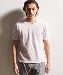 HIDEAWAYS NICOLE | バスケットリンクスＶネック半袖プルオーバー(Tシャツ/カットソー)