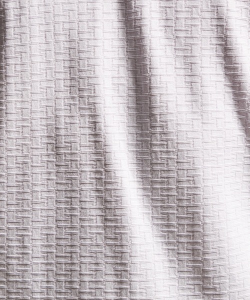 HIDEAWAYS NICOLE(ハイダウェイニコル)の「バスケットリンクスVネック半袖プルオーバー(Tシャツ/カットソー・メンズ・オフホワイト/ブラック/シルバーグレー/ネイビー/ピンク・MEDIUM/LARGE/X-LARGE)」の12枚目の写真