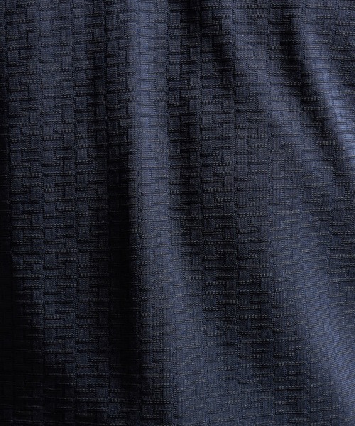 HIDEAWAYS NICOLE(ハイダウェイニコル)の「バスケットリンクスVネック半袖プルオーバー(Tシャツ/カットソー・メンズ・オフホワイト/ブラック/シルバーグレー/ネイビー/ピンク・MEDIUM/LARGE/X-LARGE)」の14枚目の写真