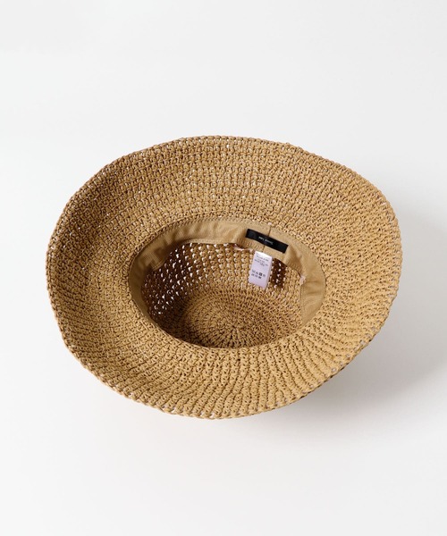 URBAN RESEARCH Sonny Label（アーバンリサーチサニーレーベル）の「折り畳みペーパーハット（ハット・レディース・ブラウン/ベージュ・ONE）」の11枚目の写真