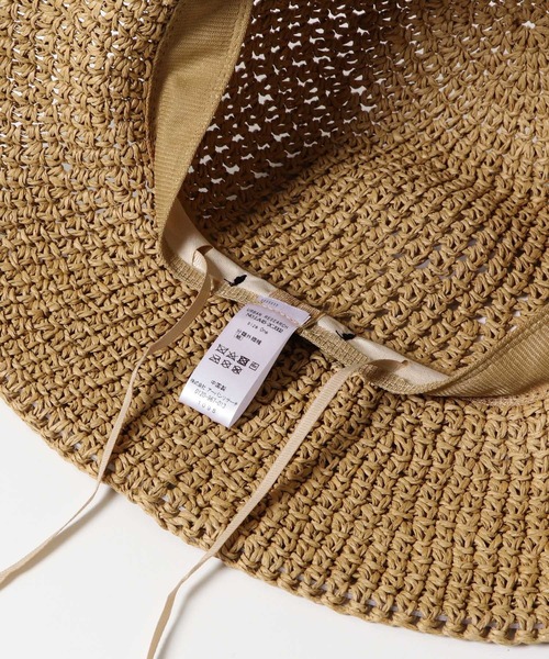 URBAN RESEARCH Sonny Label（アーバンリサーチサニーレーベル）の「折り畳みペーパーハット（ハット・レディース・ブラウン/ベージュ・ONE）」の15枚目の写真