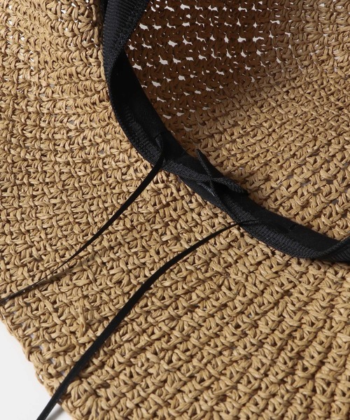 URBAN RESEARCH Sonny Label（アーバンリサーチサニーレーベル）の「折り畳みペーパーハット（ハット・レディース・ブラウン/ベージュ・ONE）」の16枚目の写真