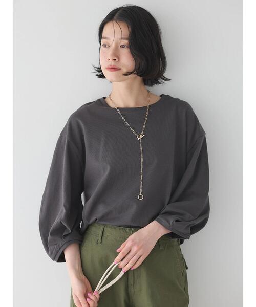美品 エンフォルド スビン天竺サイドタックプルオーバー 完売品 ボタン 五分袖 エンフォルド スビン天竺サイドタックプルオーバー - メルカリ
