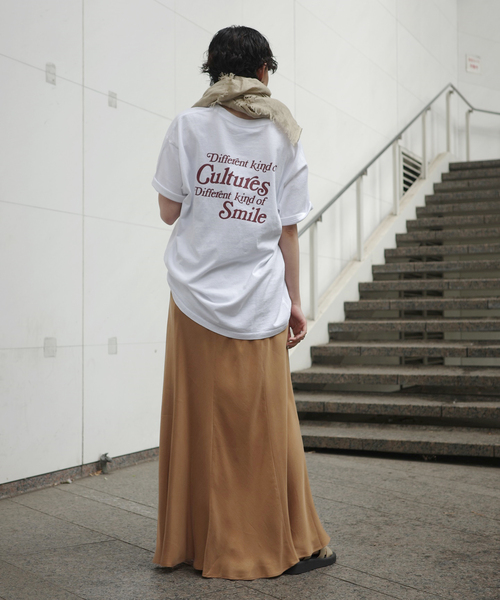 Russell Athletic（ラッセルアスレティック）の「【RUSSELL ATHLETIC/ラッセル・アスレティック】別注 print T-sh（Tシャツ/カットソー・レディース・ホワイト/ブラック系その他・FREE）」の18枚目の写真