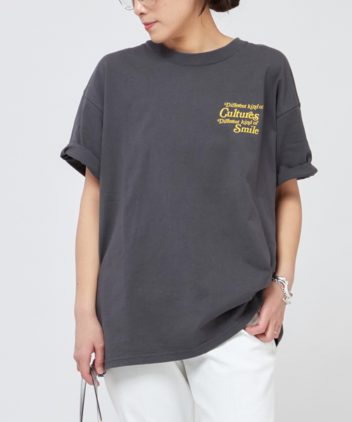 RUSSELL ATHLETIC/ラッセル・アスレティック】別注 print T-sh（T