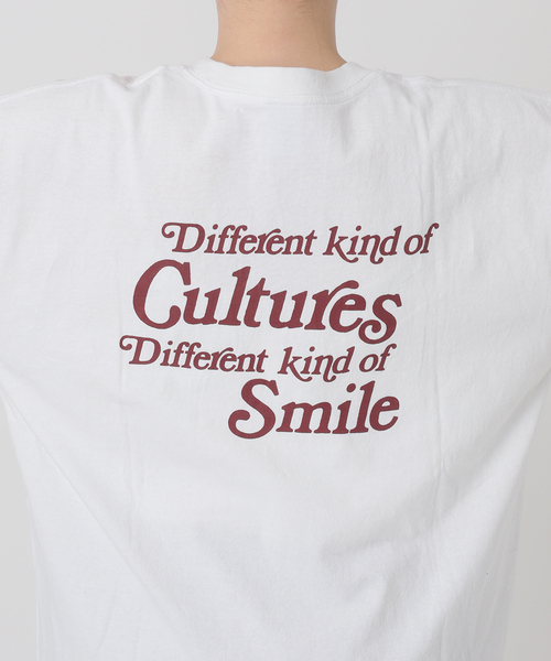 Russell Athletic（ラッセルアスレティック）の「【RUSSELL ATHLETIC/ラッセル・アスレティック】別注 print T-sh（Tシャツ/カットソー・レディース・ホワイト/ブラック系その他・FREE）」の8枚目の写真