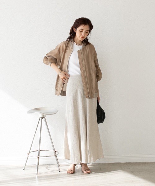 RIVE DROITE（リヴドロワ）の「カップインアメスリタンク（タンクトップ・レディース・ブラック/ホワイト/ベージュ・FREE）」の7枚目の写真