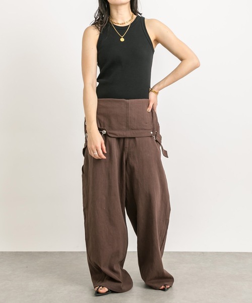 RIVE DROITE（リヴドロワ）の「カップインアメスリタンク（タンクトップ・レディース・ブラック/ホワイト/ベージュ・FREE）」の14枚目の写真