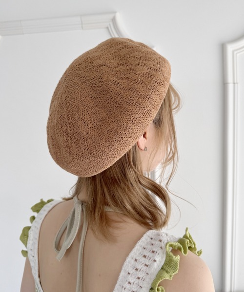 セール】サマーベレー帽（ハンチング/ベレー帽）｜Loueme（ルエム）の