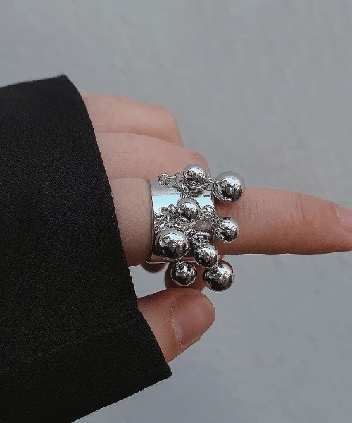 Vipoa（ヴィポア）の「Silver pearl nuance ring（リング・レディース・A/B・FREE）」の5枚目の写真