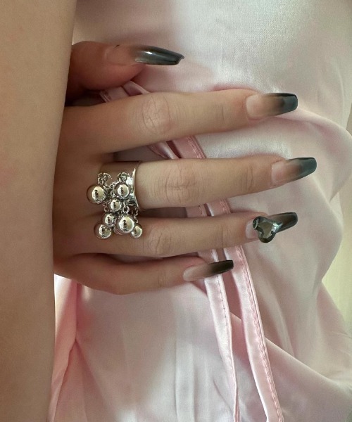 Vipoa（ヴィポア）の「Silver pearl nuance ring（リング・レディース・A/B・FREE）」の9枚目の写真