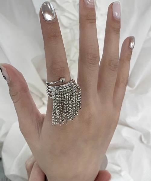 Vipoa（ヴィポア）の「Silver pearl nuance ring（リング・レディース・A/B・FREE）」の20枚目の写真