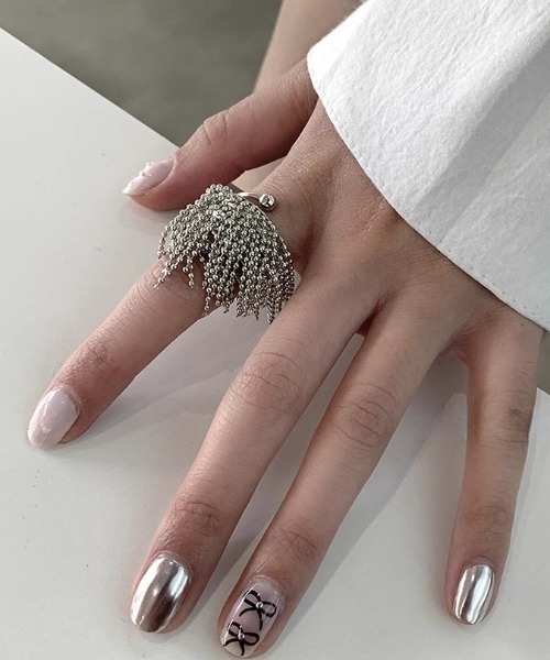 Vipoa（ヴィポア）の「Silver pearl nuance ring（リング・レディース・A/B・FREE）」の22枚目の写真