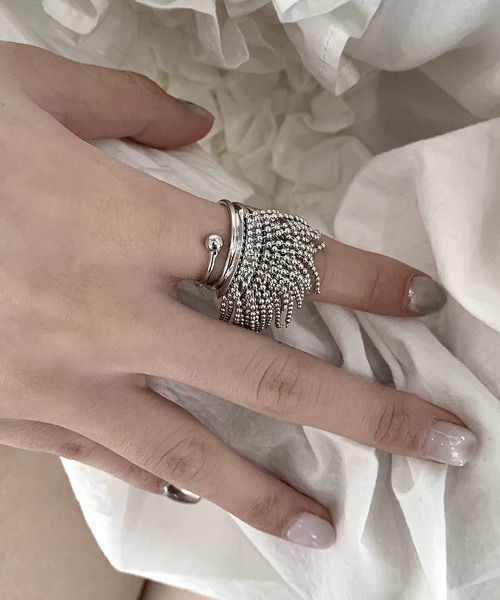 Vipoa（ヴィポア）の「Silver pearl nuance ring（リング・レディース・A/B・FREE）」の21枚目の写真