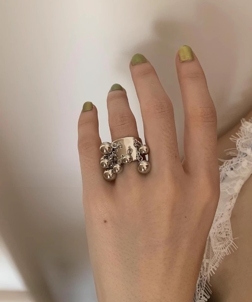 Vipoa（ヴィポア）の「Silver pearl nuance ring（リング・レディース・A/B・FREE）」の11枚目の写真
