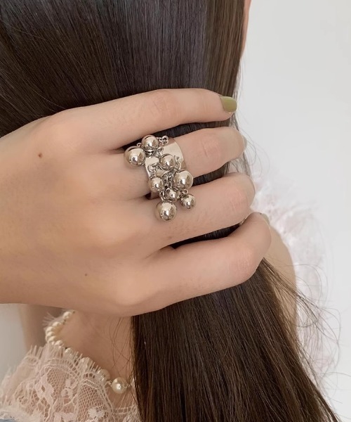 Vipoa（ヴィポア）の「Silver pearl nuance ring（リング・レディース・A/B・FREE）」の12枚目の写真