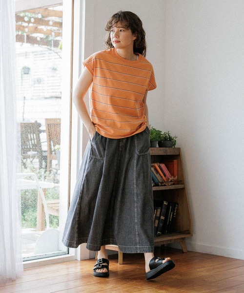 niko and...（ニコアンド）の「オリジナルWベルトサンダル（サンダル・レディース・ブラック/アイボリー・MEDIUM/LARGE）」の3枚目の写真