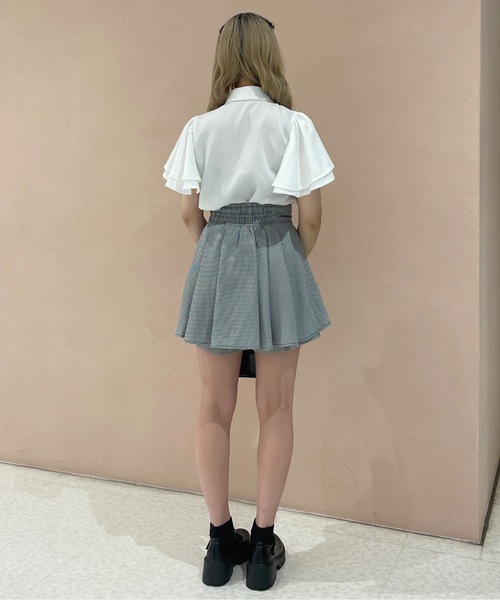 abc une face（アーベーセーアンフェイス）の「ラップフレアスカート