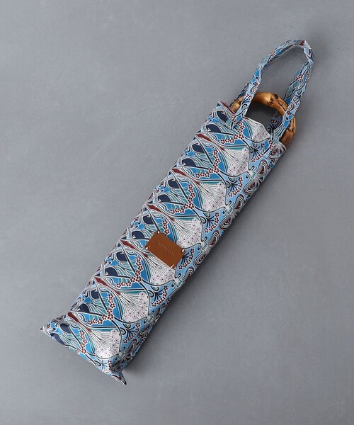 BLUELANE（ブルーレーン）の「＜BLUELANE＞プリント 晴雨兼用 折りたたみ傘（折りたたみ傘・レディース・ブラック/コバルトブルー・FREE）」の10枚目の写真