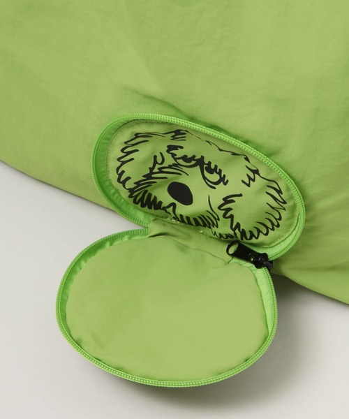 RAGEBLUE（レイジブルー）の「【Ryu Ambe】コラボポケッタブルエコバッグ（エコバッグ/サブバッグ・メンズ・グリーン/レッド・FREE）」の12枚目の写真