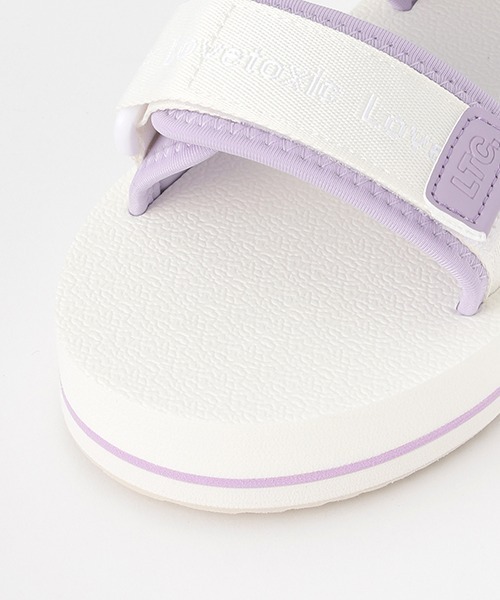 LOVETOXIC（ラブトキシック）の「軽量ソールサンダル（スニーカー・キッズ・ホワイト/ブラック/マルチ・S/M/L）」の10枚目の写真