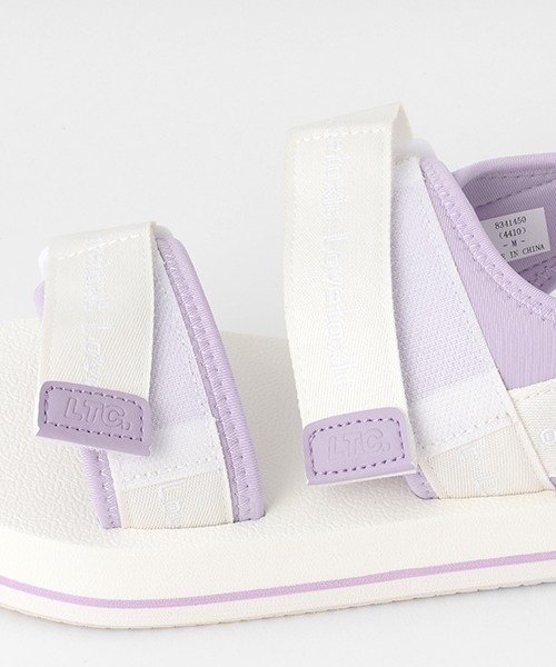 LOVETOXIC（ラブトキシック）の「軽量ソールサンダル（スニーカー・キッズ・ホワイト/ブラック/マルチ・S/M/L）」の9枚目の写真