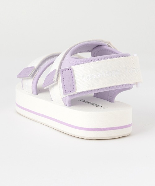 LOVETOXIC（ラブトキシック）の「軽量ソールサンダル（スニーカー・キッズ・ホワイト/ブラック/マルチ・S/M/L）」の7枚目の写真