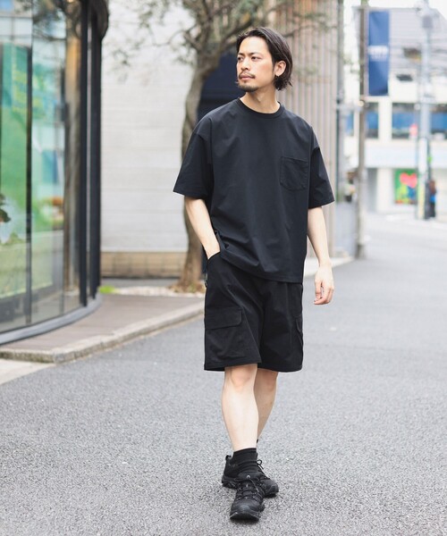 B:MING by BEAMS（ビーミングバイビームス）の「B:MING by BEAMS / ランド アンド ウォーター クルーネック ポケット Tシャツ（セットアップ対応）（Tシャツ/カットソー・メンズ・ブルー/グレー/オフホワイト/ブラック・LARGE/X-LARGE/SMALL/MEDIUM）」の22枚目の写真