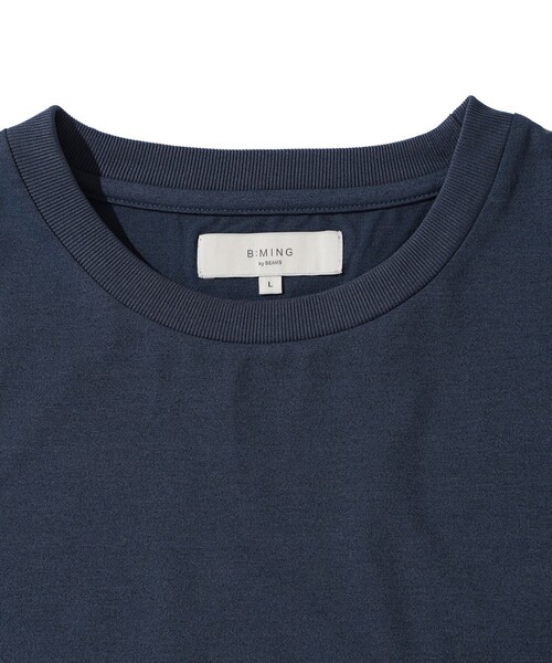 B:MING by BEAMS（ビーミングバイビームス）の「B:MING by BEAMS / ランド アンド ウォーター クルーネック ポケット Tシャツ（セットアップ対応）（Tシャツ/カットソー・メンズ・ブルー/グレー/オフホワイト/ブラック・LARGE/X-LARGE/SMALL/MEDIUM）」の18枚目の写真