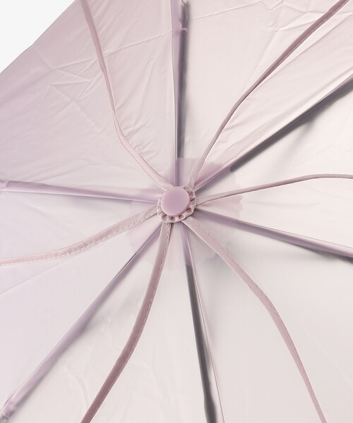 Afternoon Tea（アフタヌーンティー）の「パウダリーフローラル折りたたみビニル傘（折りたたみ傘・レディース・ラベンダー/サックスブルー・ONE SIZE）」の11枚目の写真