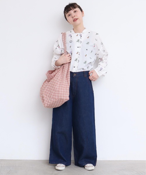 l'atelier du savon（アトリエドサボン）の「2wayでかバッグ（ショルダーバッグ・レディース・ブルー/ブラック/オレンジ/イエロー・FREE）」の18枚目の写真