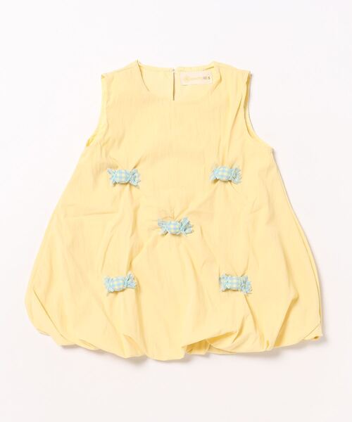 aimoha（アイモハ）の「aimoha-KIDS-ノースリーブトップス（シャツ/ブラウス・キッズ・イエロー系その他/ピンク系その他/ピンク系その他2/イエロー系その他2・90/100/110/120/130/80/140）」の8枚目の写真