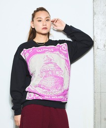 AlexanderLeeChang | AlexanderLeeChang アレキサンダーリーチャン / BLC BANDANA CREWNECK [PTOLEMAIC] バンダナバック刺繍ビッグシルエットスウェット / BC-012418(スウェット)