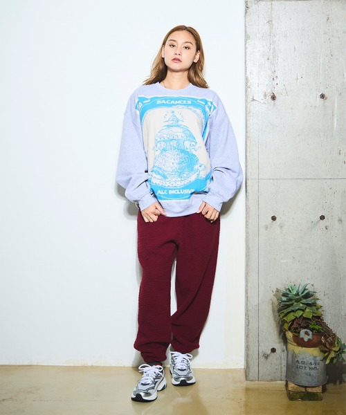 AlexanderLeeChang（アレキサンダーリーチャン）の「AlexanderLeeChang アレキサンダーリーチャン / BLC BANDANA CREWNECK [PTOLEMAIC] バンダナバック刺繍ビッグシルエットスウェット / BC-012418（スウェット・メンズ・ブラック/グレー/レッド・MEDIUM/XX-LARGE/X-LARGE/LARGE）」の8枚目の写真