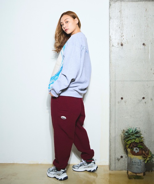 AlexanderLeeChang（アレキサンダーリーチャン）の「AlexanderLeeChang アレキサンダーリーチャン / BLC BANDANA CREWNECK [PTOLEMAIC] バンダナバック刺繍ビッグシルエットスウェット / BC-012418（スウェット・メンズ・ブラック/グレー/レッド・MEDIUM/XX-LARGE/X-LARGE/LARGE）」の9枚目の写真